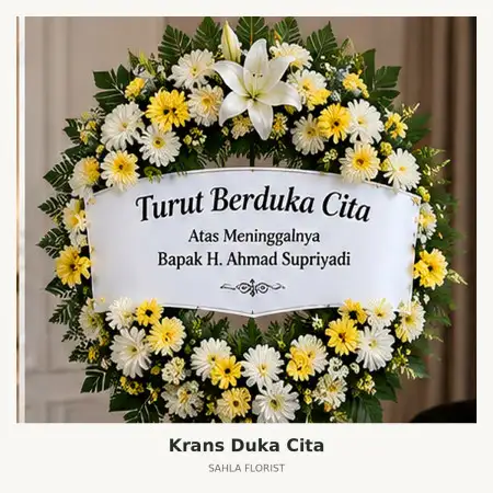 Krans Bunga Duka Baranangsiang